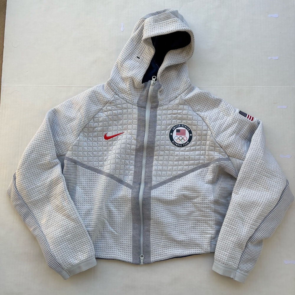 Nike US Olympic Cropped Women’s Jacket : White : Size XL